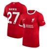 Original Fußballtrikot Liverpool 2023-24 Darwin 27 Heimtrikot Für Herren